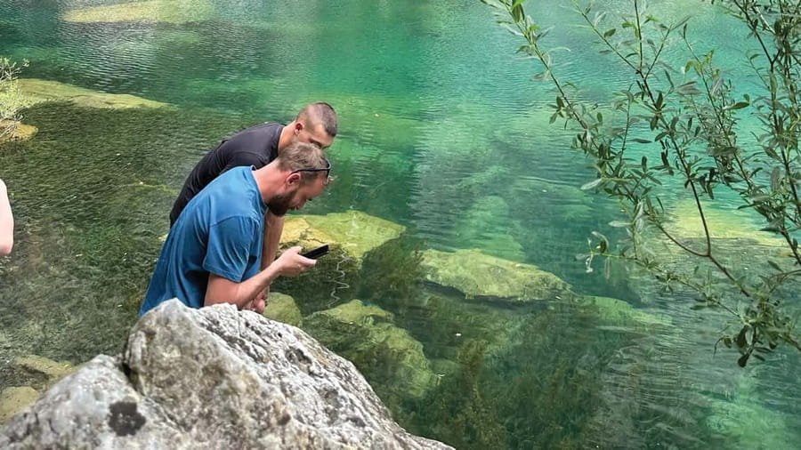 Omiš/Split Expedition: 65 km Quad Tour to Hidden Waterfalls - Male Gubavica waterfall swim, plus Vruja Bay panoramas