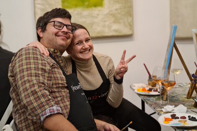 Painting party at Art Bottega - Paint & Wine Studio in Split - Wine, Soft Drinks, and the 18+ Alcohol Rule