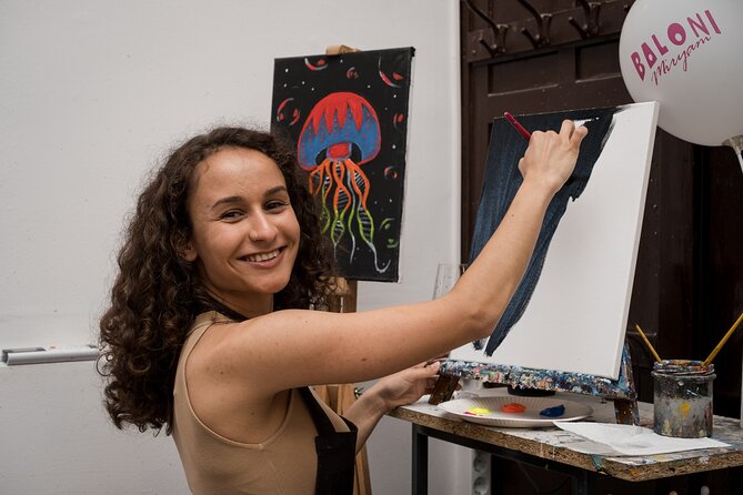Painting party at Art Bottega - Paint & Wine Studio in Split - Small Group Energy: Why Up to 15 Changes Everything