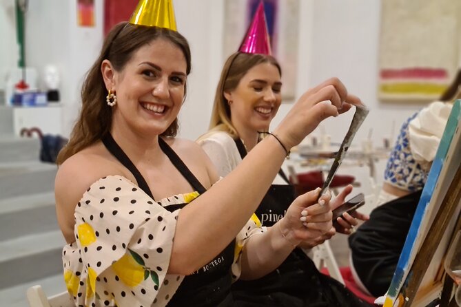 Painting party at Art Bottega - Paint & Wine Studio in Split - Who Should Book This Paint & Wine Party?