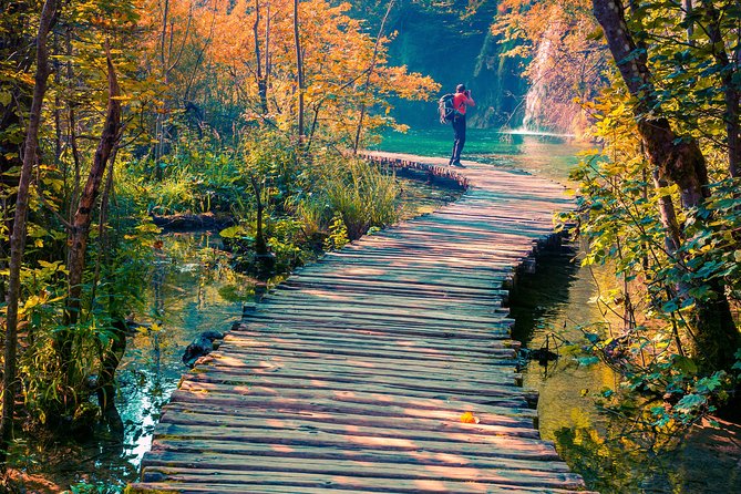 Plitvice Lakes Economy Group Tour from Split or Trogir - The one-way cruise inside the park, and why it matters