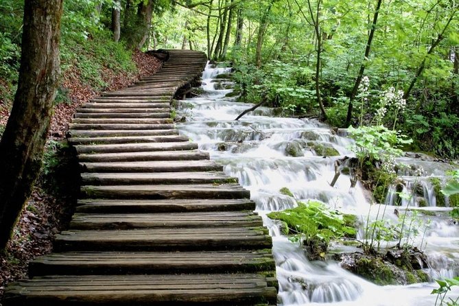Plitvice Lakes Small Group Tour Ecco from Split or Trogir - Plitvice Lakes National Park: boardwalks, Lower Lakes boat cruise, and the electric train
