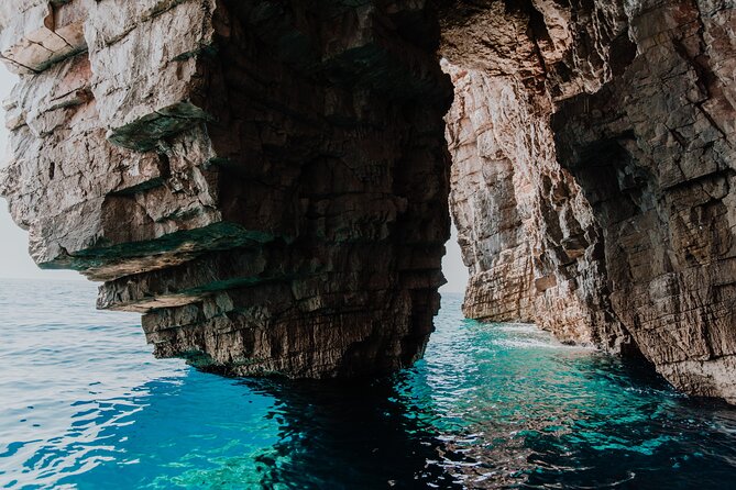 Private Blue cave, Mamma Mia and Hvar, 5 islands tour from Split - Srebrena (Mamma Mia beach) photo pass: small stop, big nostalgia value