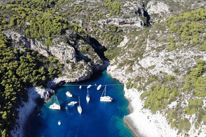 Private Blue cave, Mamma Mia and Hvar, 5 islands tour from Split - Hvar town time: lunch, fortress views, and optional cathedral visits