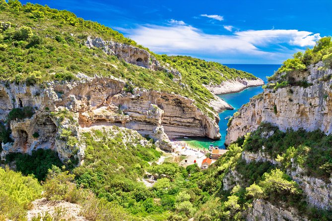 Private Blue Cave Tour from Split, Brač, Trogir and Hvar - Budikovac Island, the Blue Lagoon feel: snorkel time with gear provided