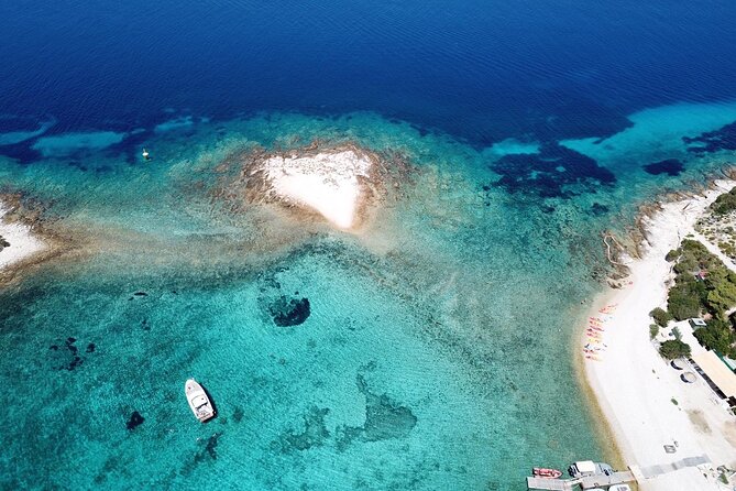 Private Blue Cave Tour from Split, Brač, Trogir and Hvar - Pakleni Islands and Palmizana Bay: lunch and beach time near Hvar
