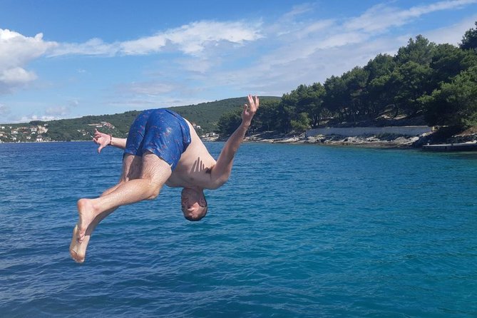 Private Blue Lagoon and 3 islands Tour from Trogir and Split - Blue Lagoon and Krknjasi Bay: the main swimming and snorkeling center