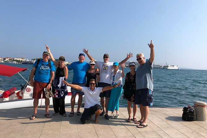 Private Blue Lagoon and island Solta speedboat tour - FULL DAY - Stop 1 in Split: the quick start from Matejuska pier