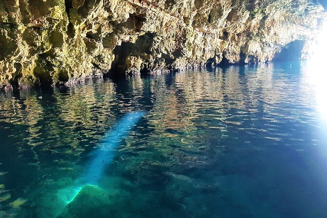 Private Boat Tour from Hvar - Blue and Green cave, Vis, and the Pakleni islands - Stiniva Cove on Vis: cliffs, drama, and a beach that draws everyone