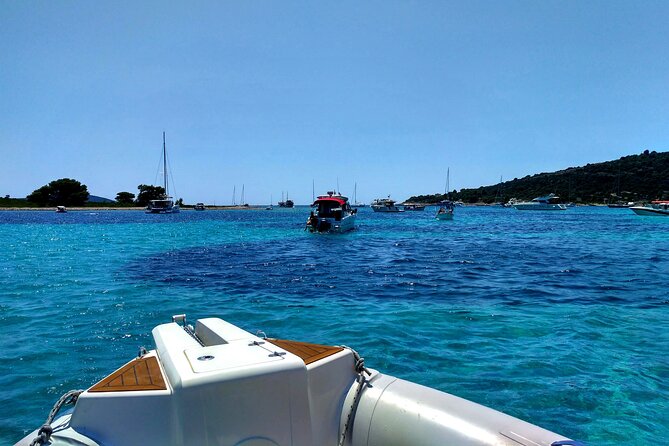 Private boat tour to Blue Lagoon & 4 Islands - Stop 5: Trogir Views and Driving Under the Bridge