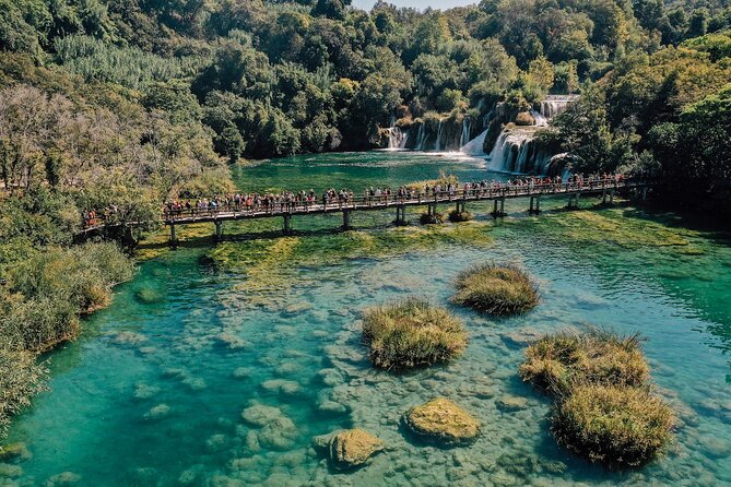Private Full-Day Krka Waterfalls Tour with Wine Tasting - Skradin Break: Swim Time Where River Meets Sea