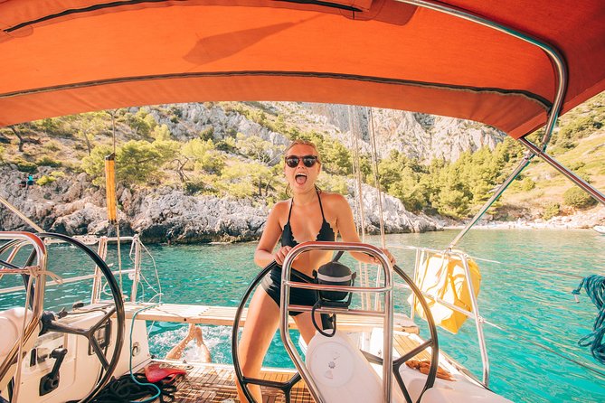 Private - Full day sailing from Hvar to Pakleni islands (up to 8 travellers) - Milna and Notos restaurant: swimming, then a real lunch break