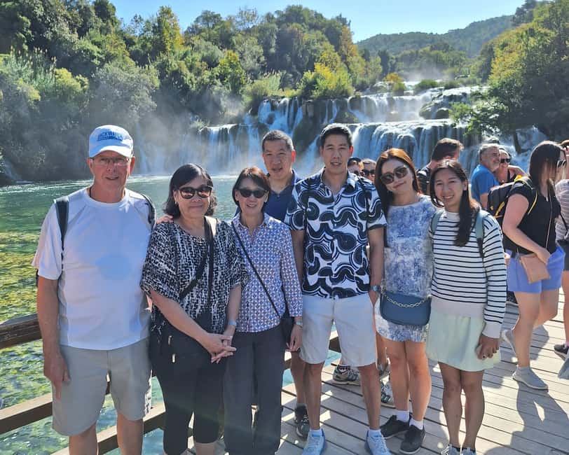 Private Krka falls tour from Split with Wine Tasting & Lunch - The falls to Skradin transition, plus a river boat moment