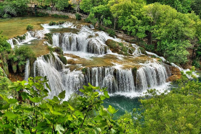 Private Krka waterfalls & Trogir old town - Krka National Park: waterfalls, walking time, and the ferry finish