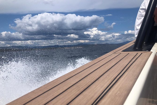 Private Luxury Boat tour for 12 from Split, Brac, Trogir, Hvar - Stop 4: Budikovac Island swim time in a wind-protected lagoon