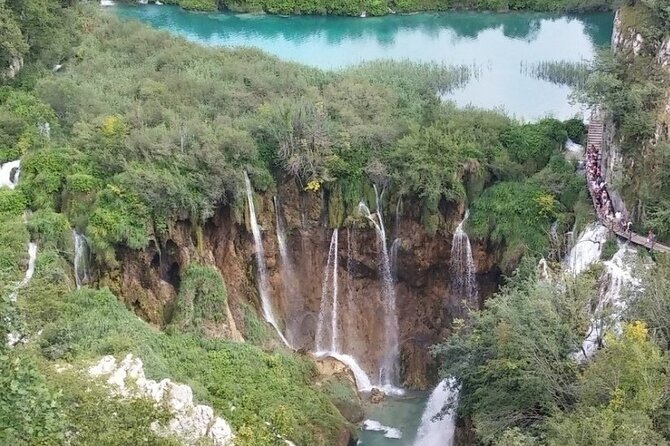 Private Plitvice Lakes National park tour from Split - Veliki Slap: the “big one” stop you’ll feel in your legs