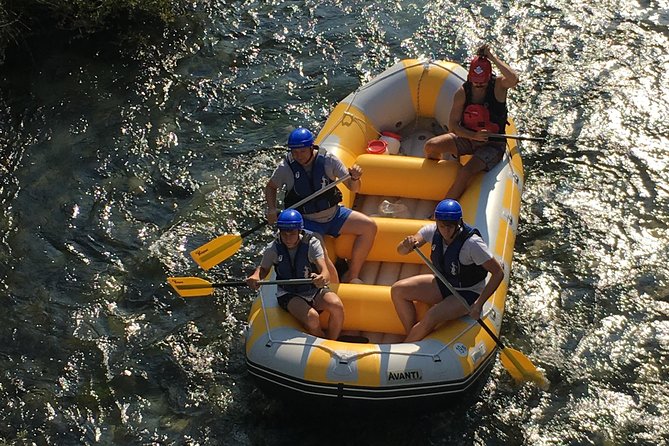 Private rafting on Cetina river with caving & cliff jumping,free photos & videos - Omiš meeting spot and the ride to the river start