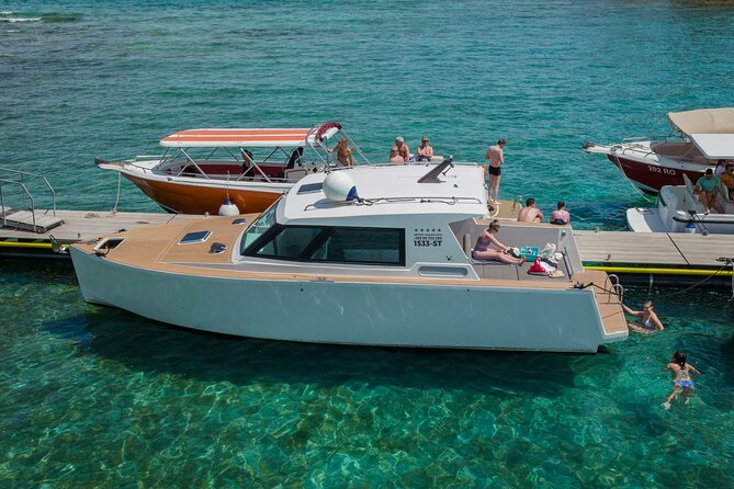 Private Red Rocks and Pakleni Islands beach hopping speedboat tour - Pakleni Islands Time Where Lunch Fits Naturally by Palmizana