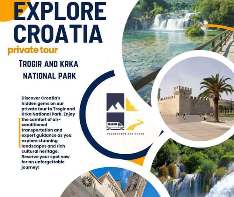 Private tour from Split area: Trogir and Krka National Park - A Private Split Day With Real Local Guidance