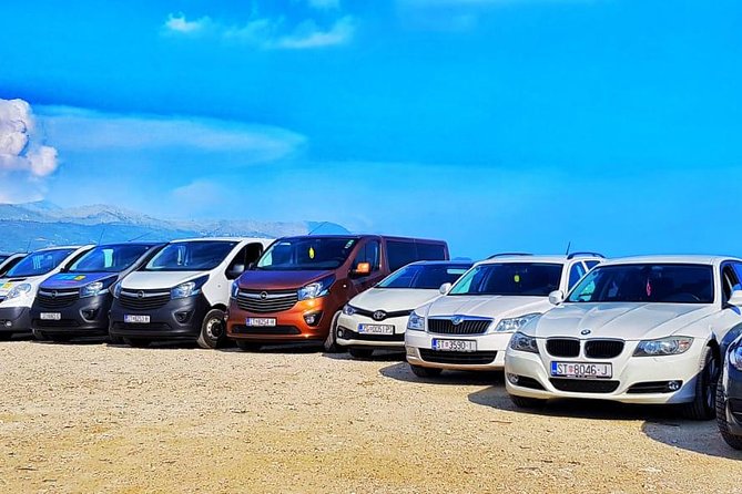 Private Transfer: Split airport to Makarska (any hotel or apartment) up to 8 pax - What happens at pickup in Split Airport