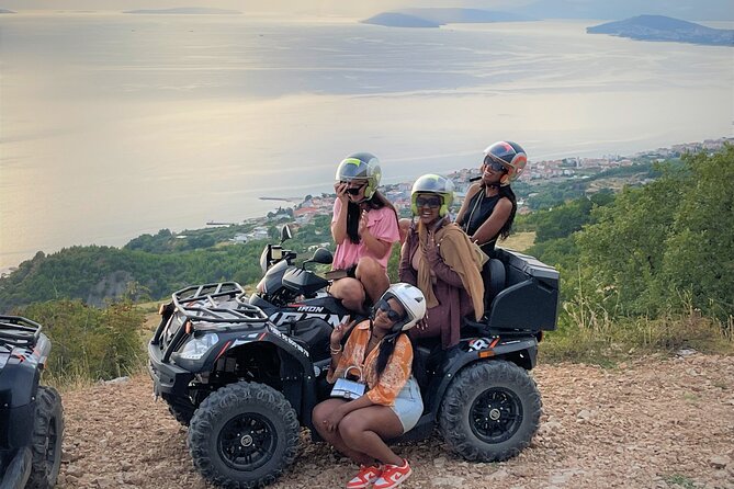 Quad Biking Off Road Tour starting 10 minutes drive from Split - Podstrana Mountain Top Views: Photos Over Split and Far Offshore Islands