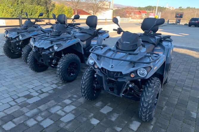 Quad Safari Tour to Imotski Area - Stop 1: Red Lake sinkhole, off-road drive, and the lookout payoff
