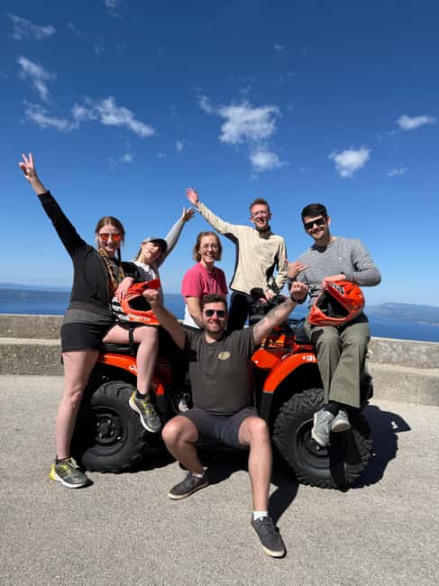 Quad Tour to Makarska Riviera offroad Adventure - Pickup Along the Riviera, With Cash Fees If You Stay Outside Makarska