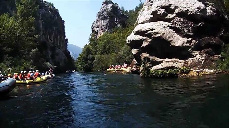 Rafting on Cetina river from Split - Meeting point by Diocletian’s palace, then straight to the river
