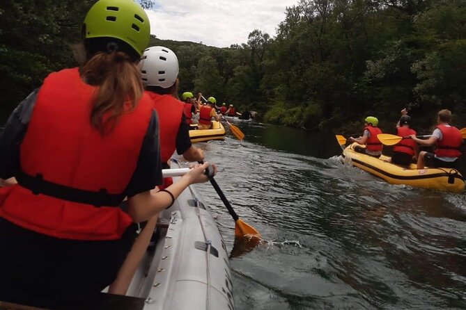 Rafting on Cetina River Standard Route - Group size and canoe capacity: why it changes the experience