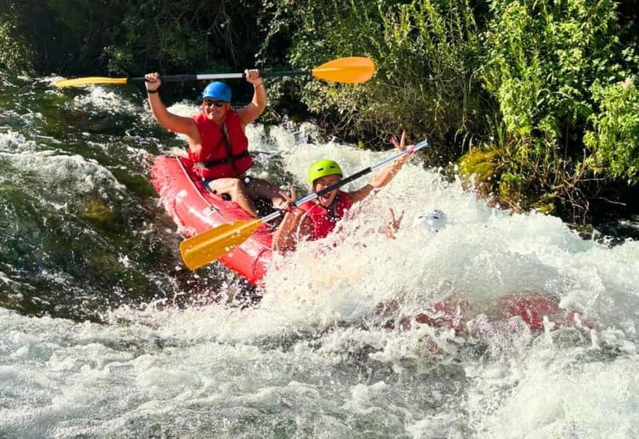 Rafting on Cetina River - Standard Route - Split, Omiš - Safety and guides: helmets, vests, and HGSS-trained skippers