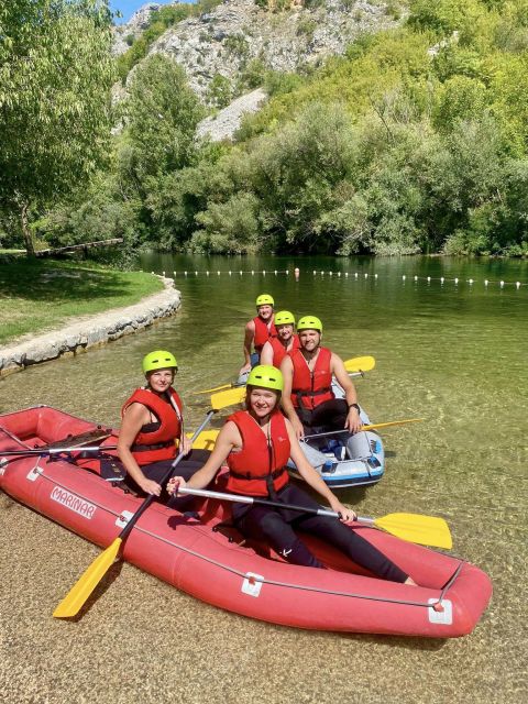 Rafting on Cetina River - Standard Route - Split, Omiš - Paddling style on Cetina: calm sections, then the fun rapids