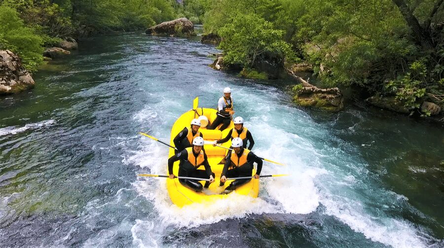 Rafting on the Cetina river - Key highlights you will feel on the day
