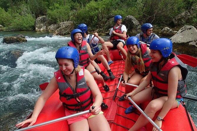 Rafting on the River Cetina from Omis Croatia - The Cetina run: what 10 km feels like from Omis