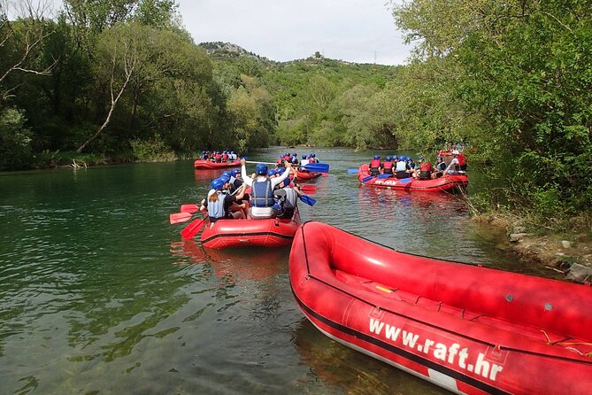Rafting on the River Cetina from Omis Croatia - Small boats, experienced guidance, and first-timer confidence
