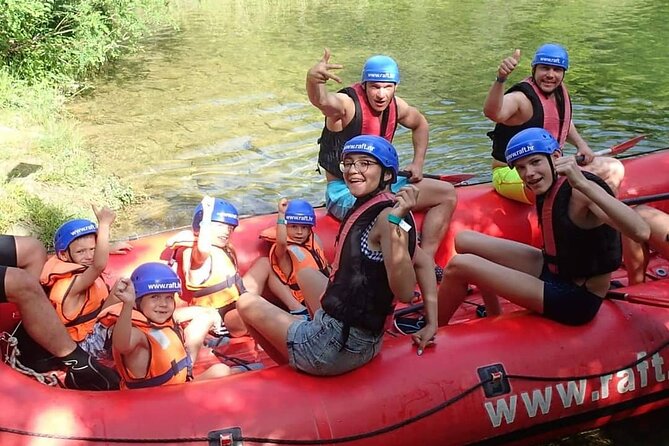 Rafting on the River Cetina from Omis Croatia - Mini bus to the water, then back again