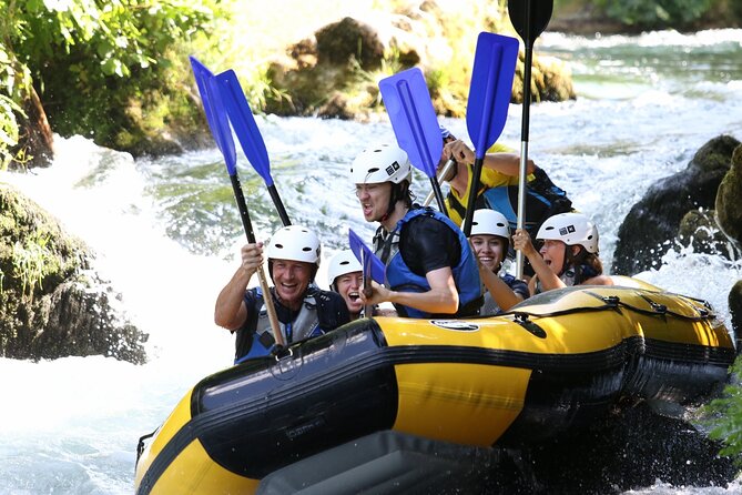 River Rafting from Split- Cliff Jumping- Cave Visit - Rafting on the Cetina: how the action and teaching work together