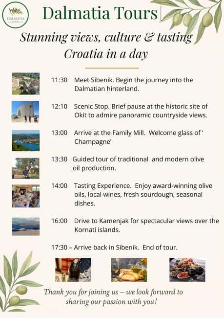 Sibenik: Stunning views, History & Tasting - Croatia in day - Okit Hill and Svetište Gospe od Karmela: the best way to start