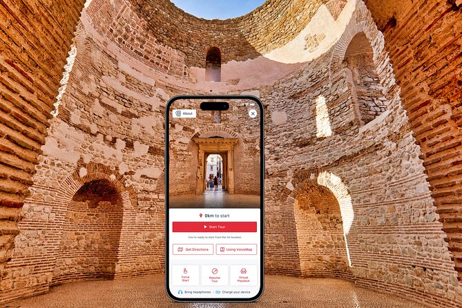 Sightseeing Split's Roman Ruins: A Self-Guided Audio Tour - Walking Diocletian’s Palace: cellars, Mozaik Podrum, and the room names you’ll recognize