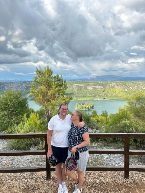 Skradin: Krka National Park E-Bike Adventure & Viewing Point - The trail edge: reaching the Krka canyon at Vukovica podi