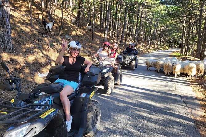 Skywalk Biokovo ATV Quad Tour - First, what this tour actually is (ATV plus a seriously high walk)