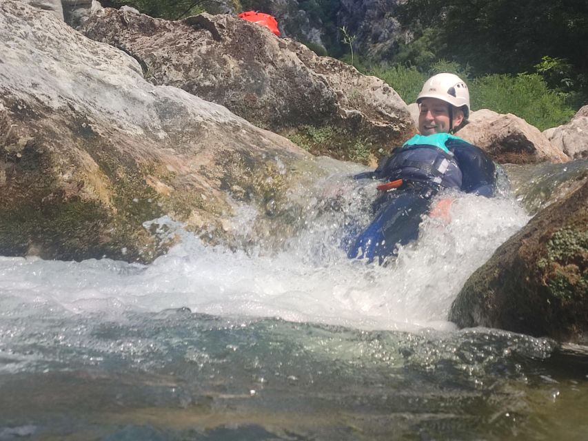 Small Group Canyoning with proffesional guide - Gear and safety: the warehouse briefing, then the river briefing