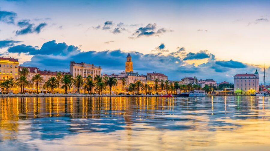 Split: 1.5-Hour Riviera Boat Cruise with a Free Drink - Sunset over Čiovo Island, plus music that fits the moment