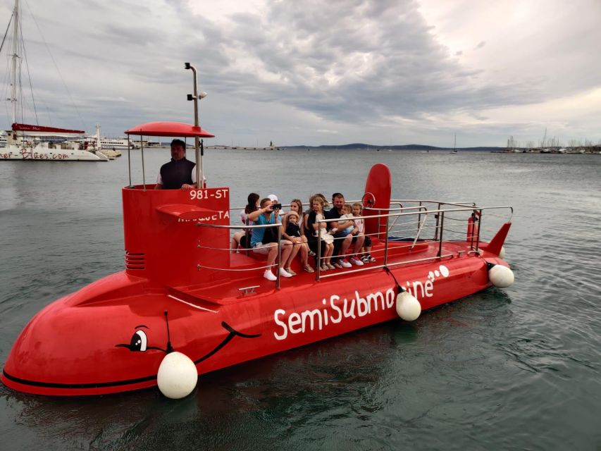 Split: 45-minute Semi-Submersible Submarine Trip - The Marijeta concept: a real submarine feel, minus the wet part