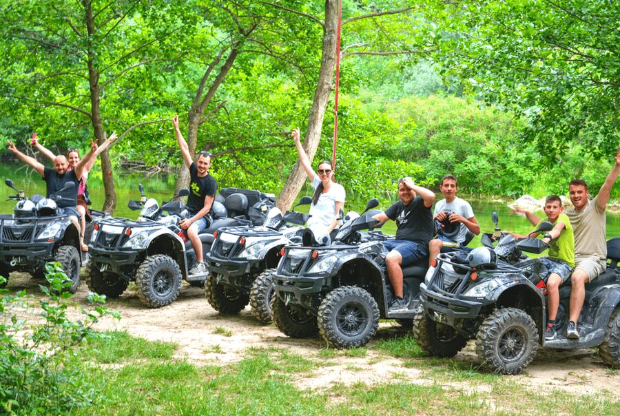 Split: ATV Quad Tour with Waterfall Swimming with Picnic - Split to Kostanje: how the day starts in inland Dalmatia