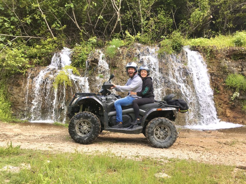 Split: ATV Quad Tour with Waterfall Swimming with Picnic - Studenci Cetina, Ostrvica Omiš, and the view-point breaks