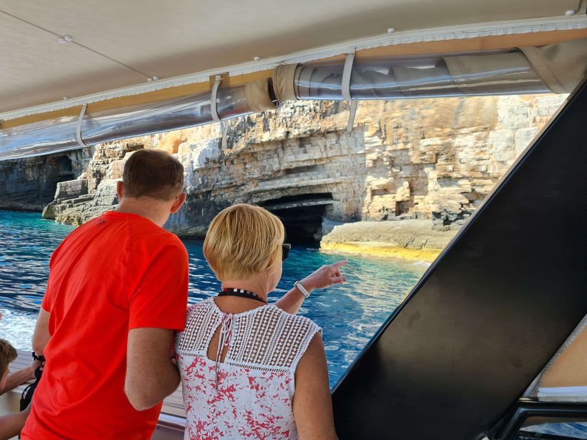 Split: Bisevo, Vis, and Hvar Boat Tour with Snorkel Stops - Pakleni islands cruise: panoramic views with a more relaxed feel