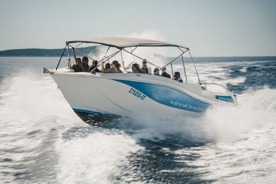 Split: Blue Cave and 5 Islands Tour - Stiniva Cove: Best-beach drama, crystal water, and a short swim window