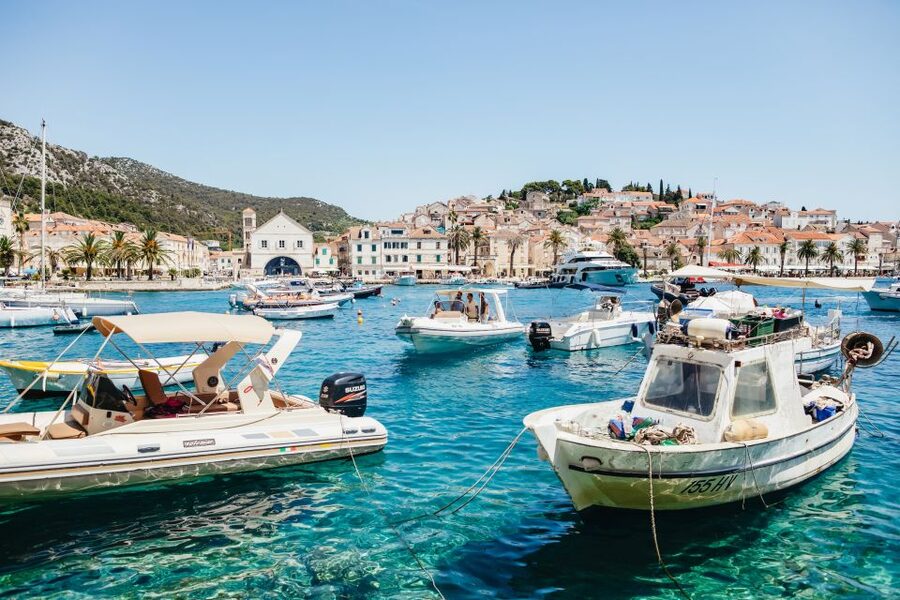 Split: Blue Cave, Vis & Hvar Full-Day Trip by Speedboat - Split Riva to Biševo: the speedboat start that sets the tone