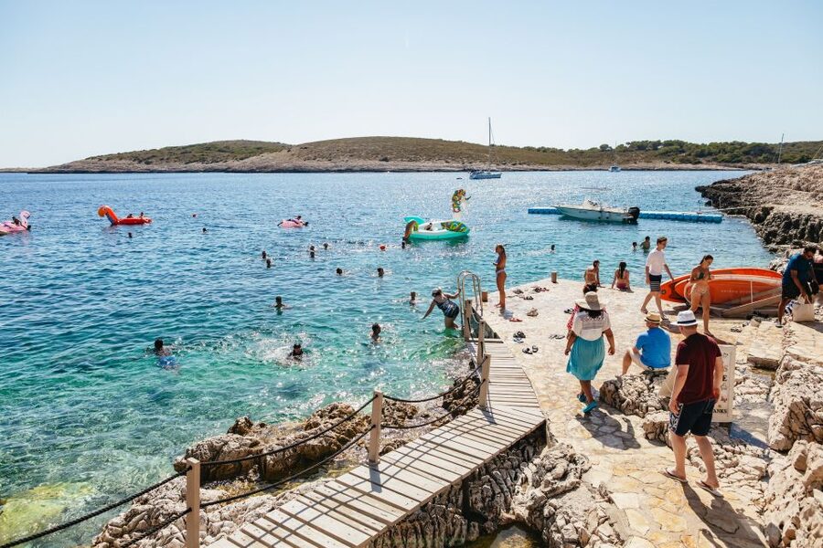 Split: Blue Cave, Vis & Hvar Full-Day Trip by Speedboat - Hvar Town on foot and Fortica Fortress: the classic finish after saltwater