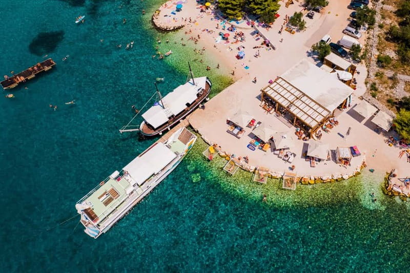 Split: Blue Lagoon, 3Islands, Boat Trip, Mediterranean lunch - Split Departure Point: Stand Number 7 on the Riva